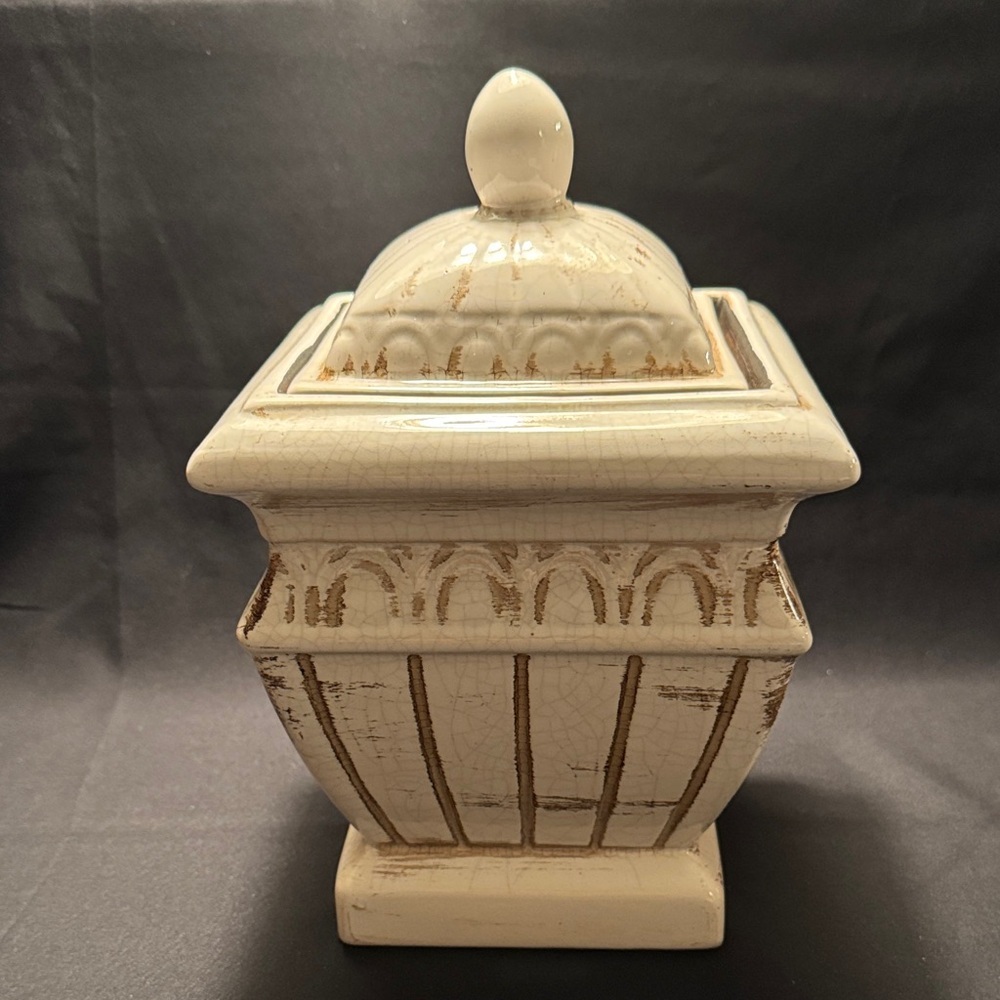 Vintage Ceramic Decorative Jar